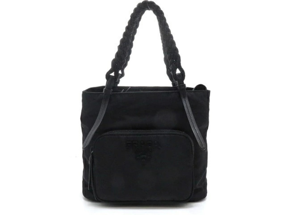Prada Tessuto Bag Shoulder Black